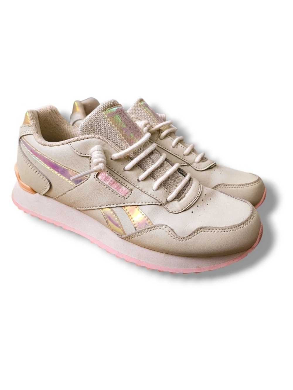 Pink Iridescent Rebook Classic